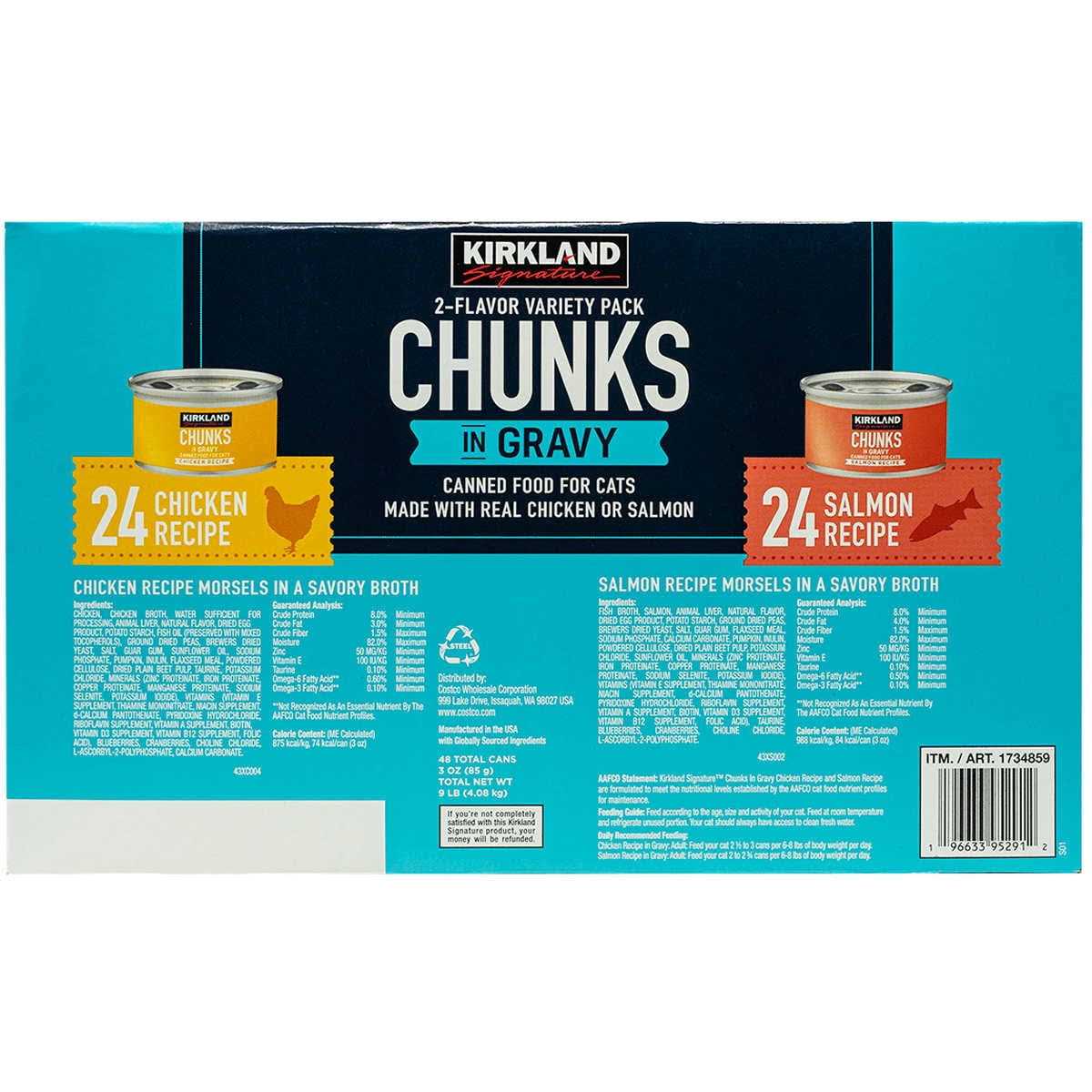 Chunks in Gravy Canned Cat Food Variety Pack Q641398