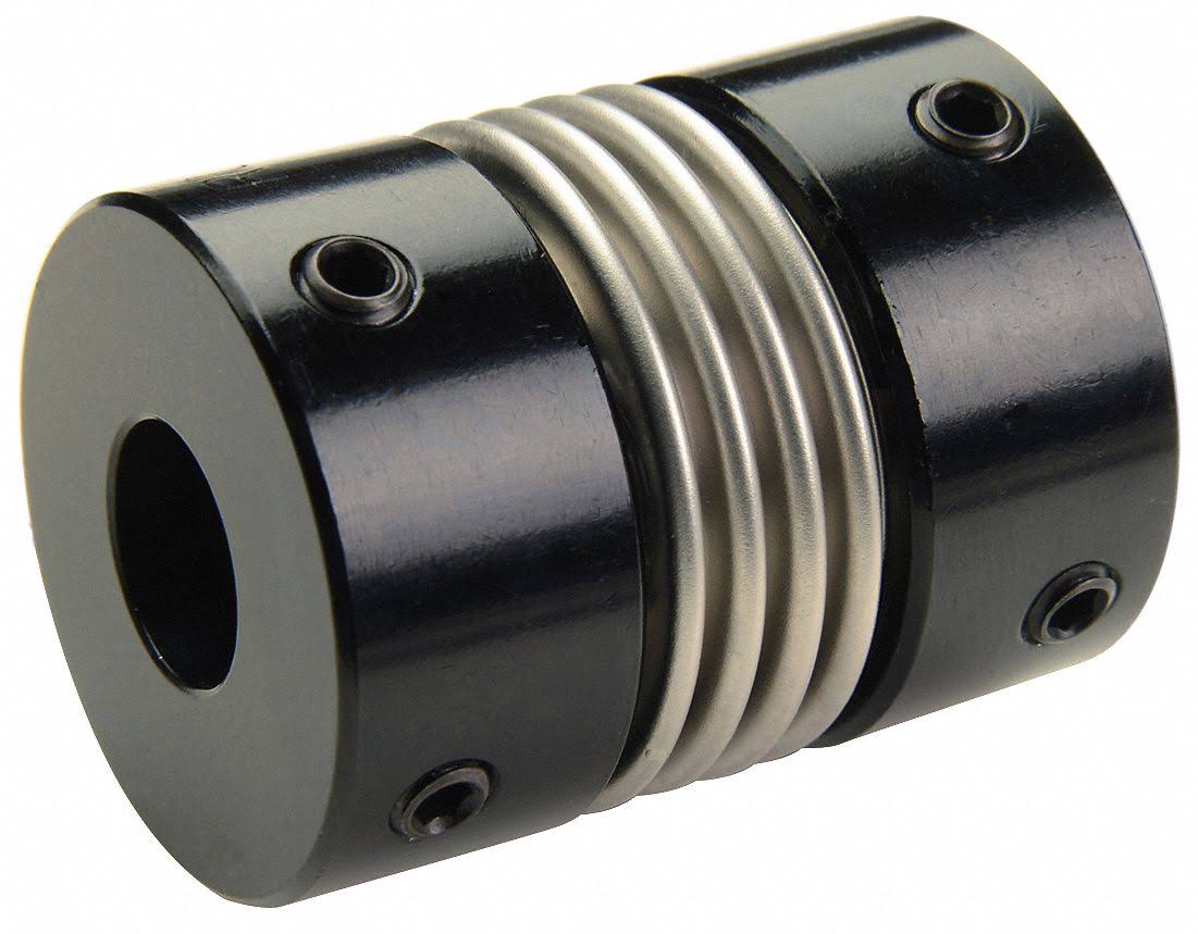 Bellows Set Screw Coupling, 1/4in. x 1/4in. D1350