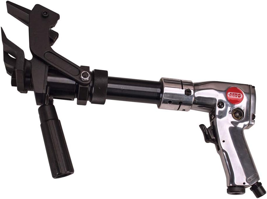 Pneumatic Air Powered Bead Breaker with 2-11/16-Inch Jaw Opening, Handle Exhaust, Includes Storage/Carry Case Y13425