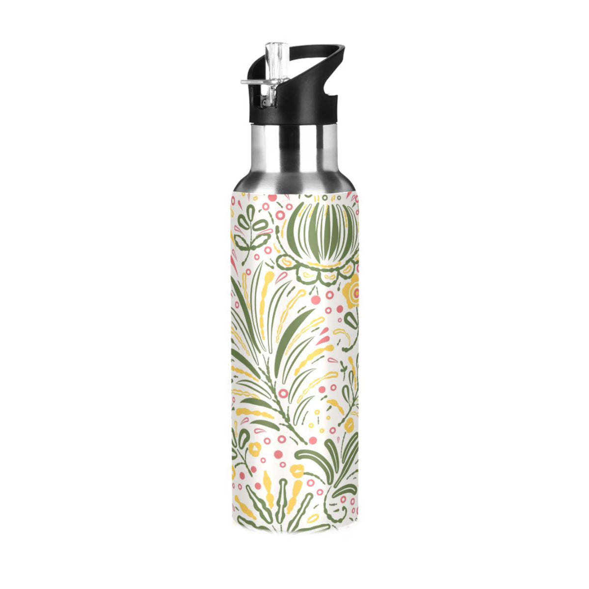 Stainless Steel Insulated Water Bottle with Straw Lid N328237