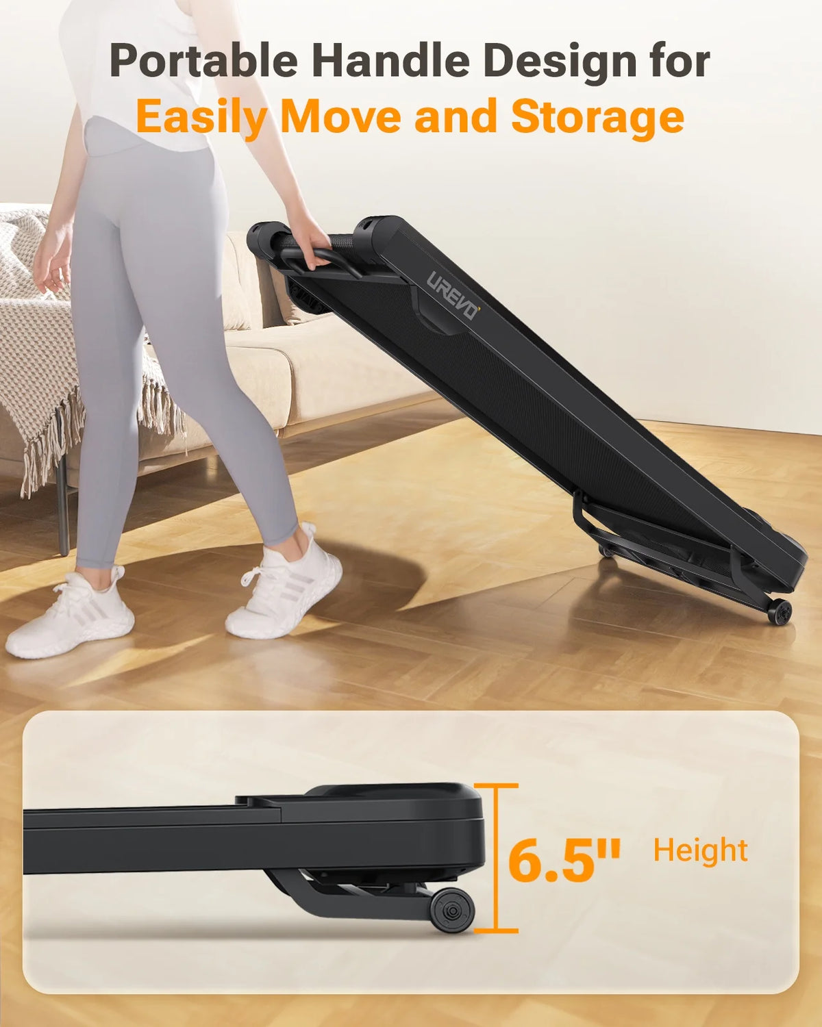 Auto Incline Treadmill with APP & Remote Control K6173