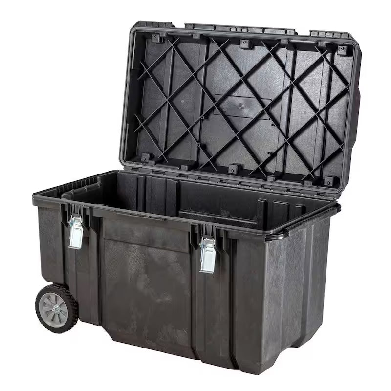 38 in. W 63 Gal. Polypropylene Rolling Tool Box P58329