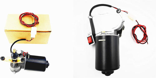 12V UTV Windshield Wiper Motor, 110° Sweep, Pack of 2 J44687