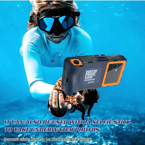 Waterproof Protective Case for Samsung Galaxy S9+ and All Phones Up to 6.9 Inch with Lanyard K14198