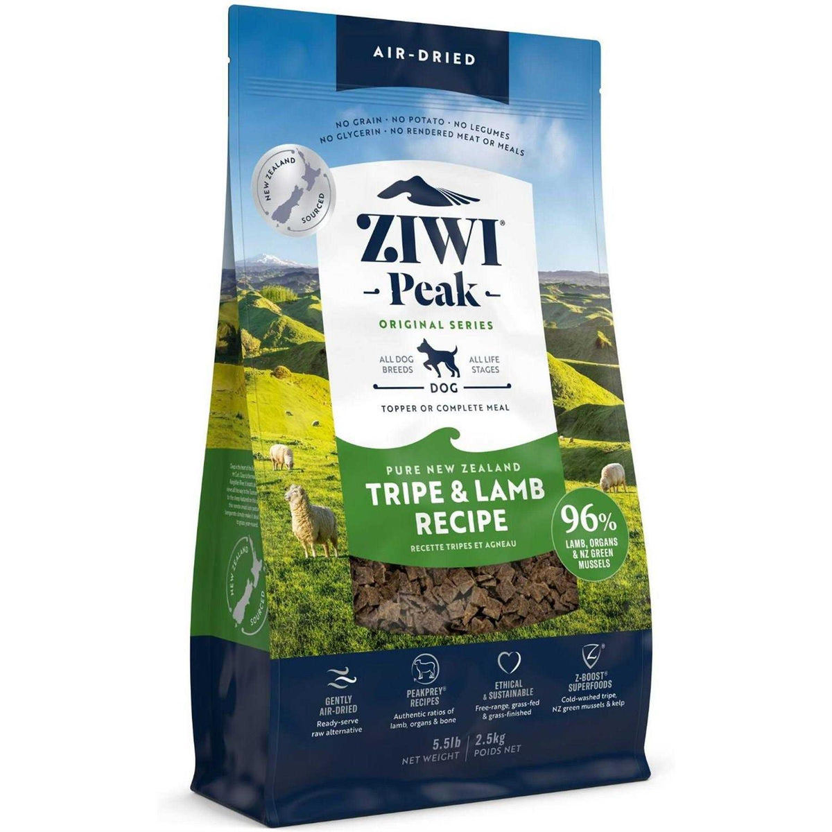 Air-Dried Tripe & Lamb Dog Food S39168